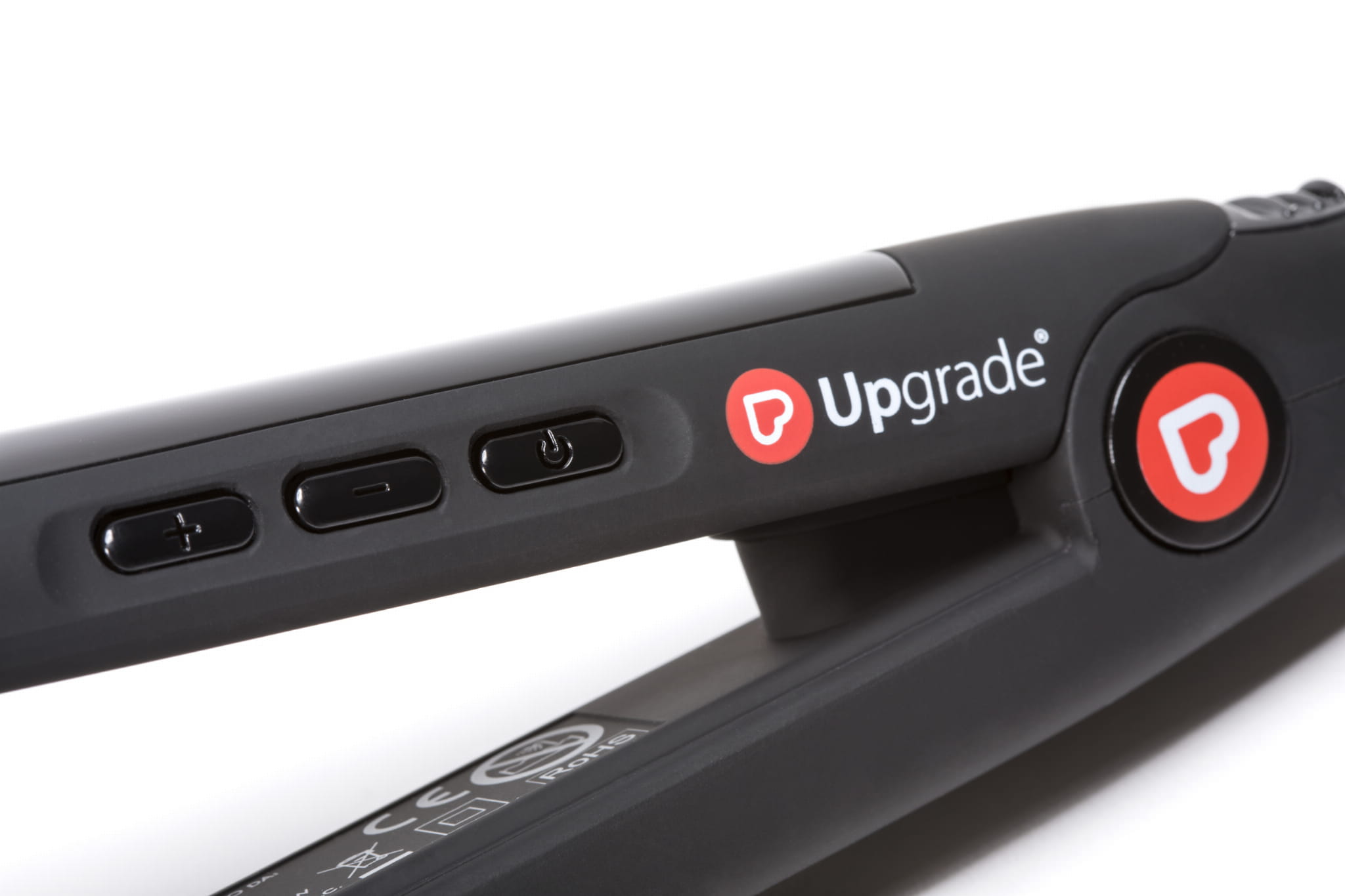UPGRADE INFRAROT GLÄTTEISEN SLIM – Bio-Infrarot-Technologie, Titan-Turmalin-Platten, 130–230°C